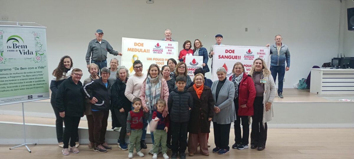 Importância da doação de sangue é tema de encontro