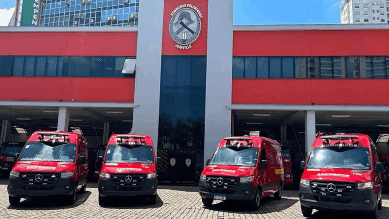 Joinville recebe título de Capital Nacional dos Bombeiros Voluntários
