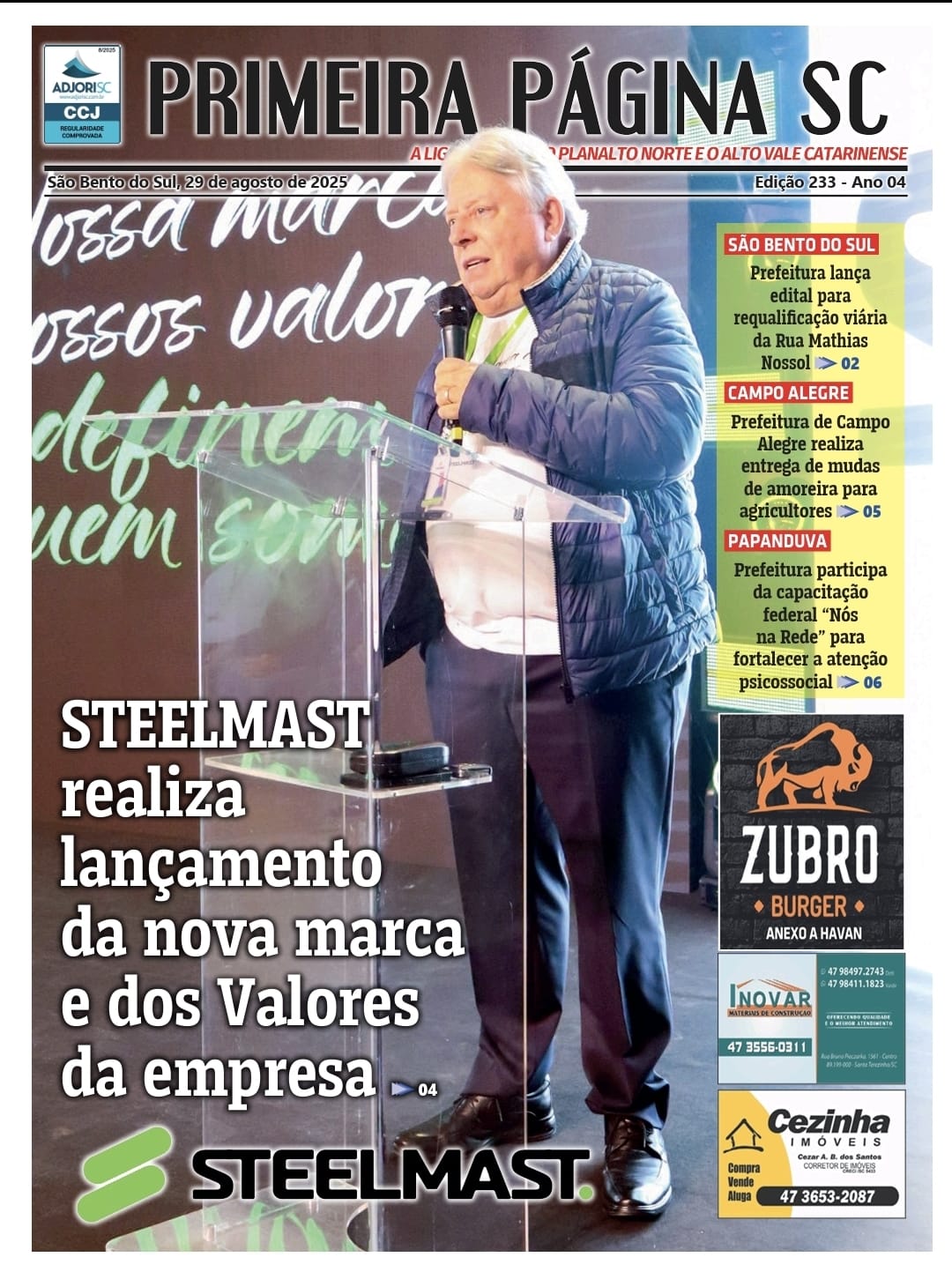 Edição 233- 29/08/2023