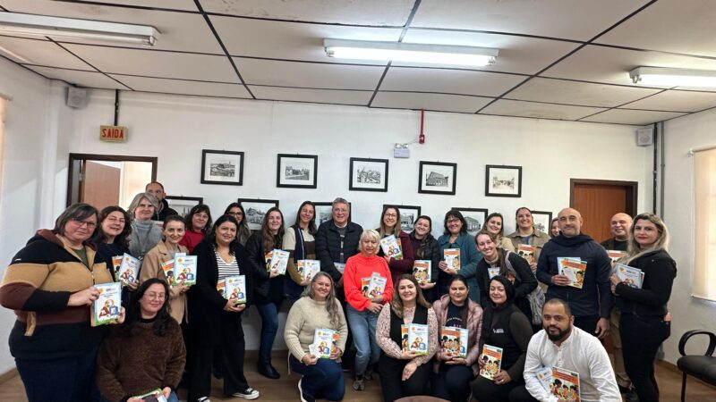 Entrega de novos materiais pedagógicos para a Educação Infantil
