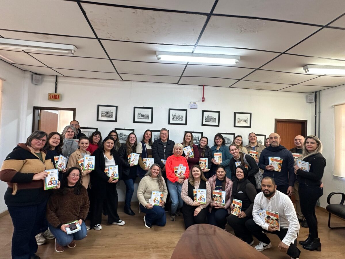 Entrega de novos materiais pedagógicos para a Educação Infantil