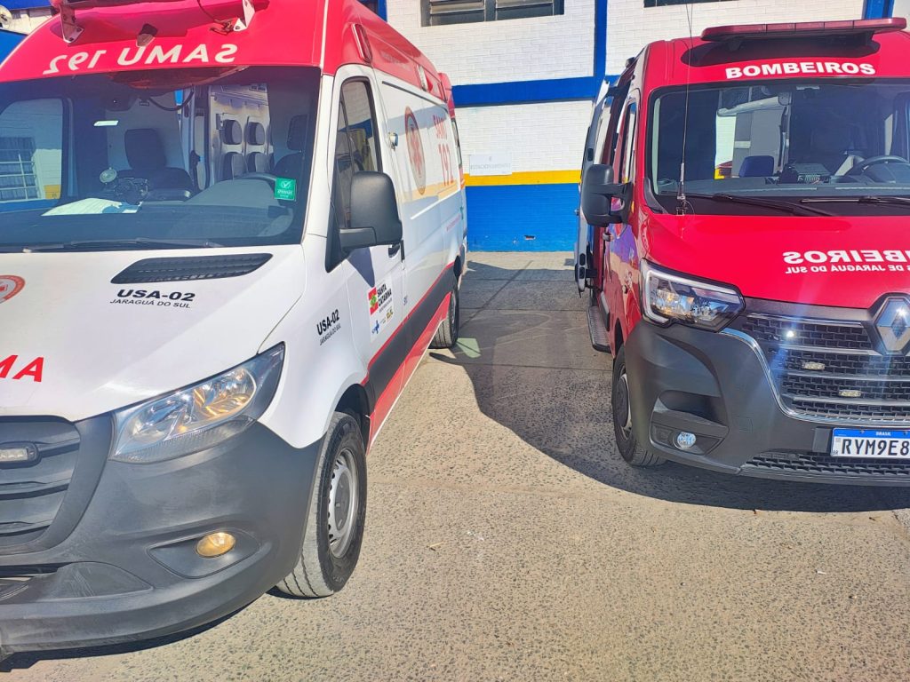 Trabalhador morre após queda de cinco metros em Jaraguá do Sul