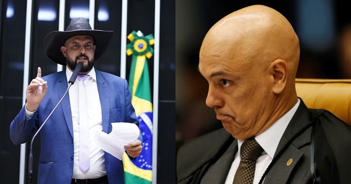 ‘Acabar com a sua vida’: deputado de SC ameaça Moraes em plenário e recua minutos depois
