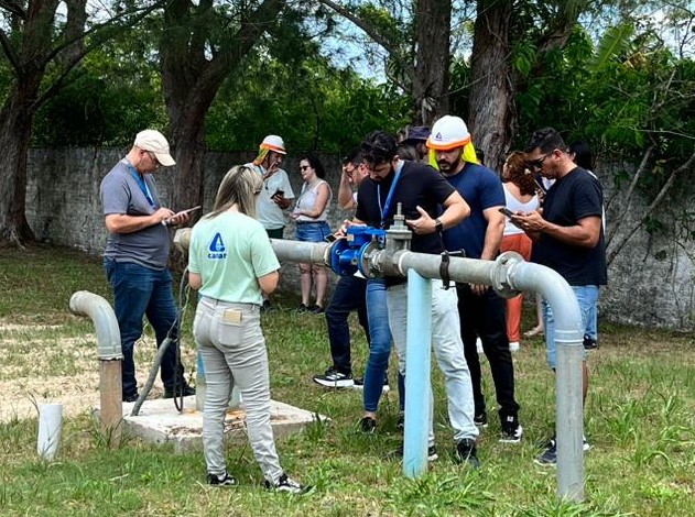 CASAN intensifica ações contra perdas de água em diferentes regiões