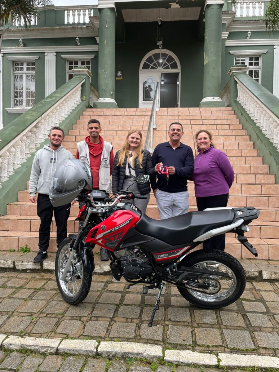 Prefeitura de Campo Alegre Adquire Nova Moto Para Reforçar O Trabalho Dos Agentes De Endemias