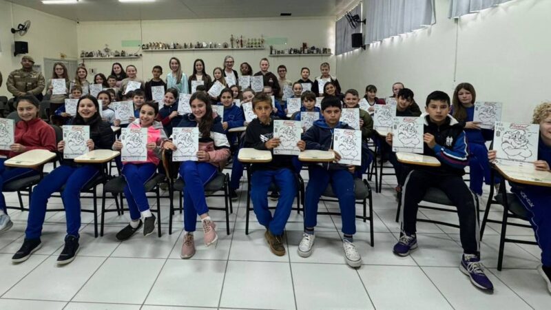 Santa Terezinha celebra início das aulas do PROERD com entusiasmo e esperança para o futuro