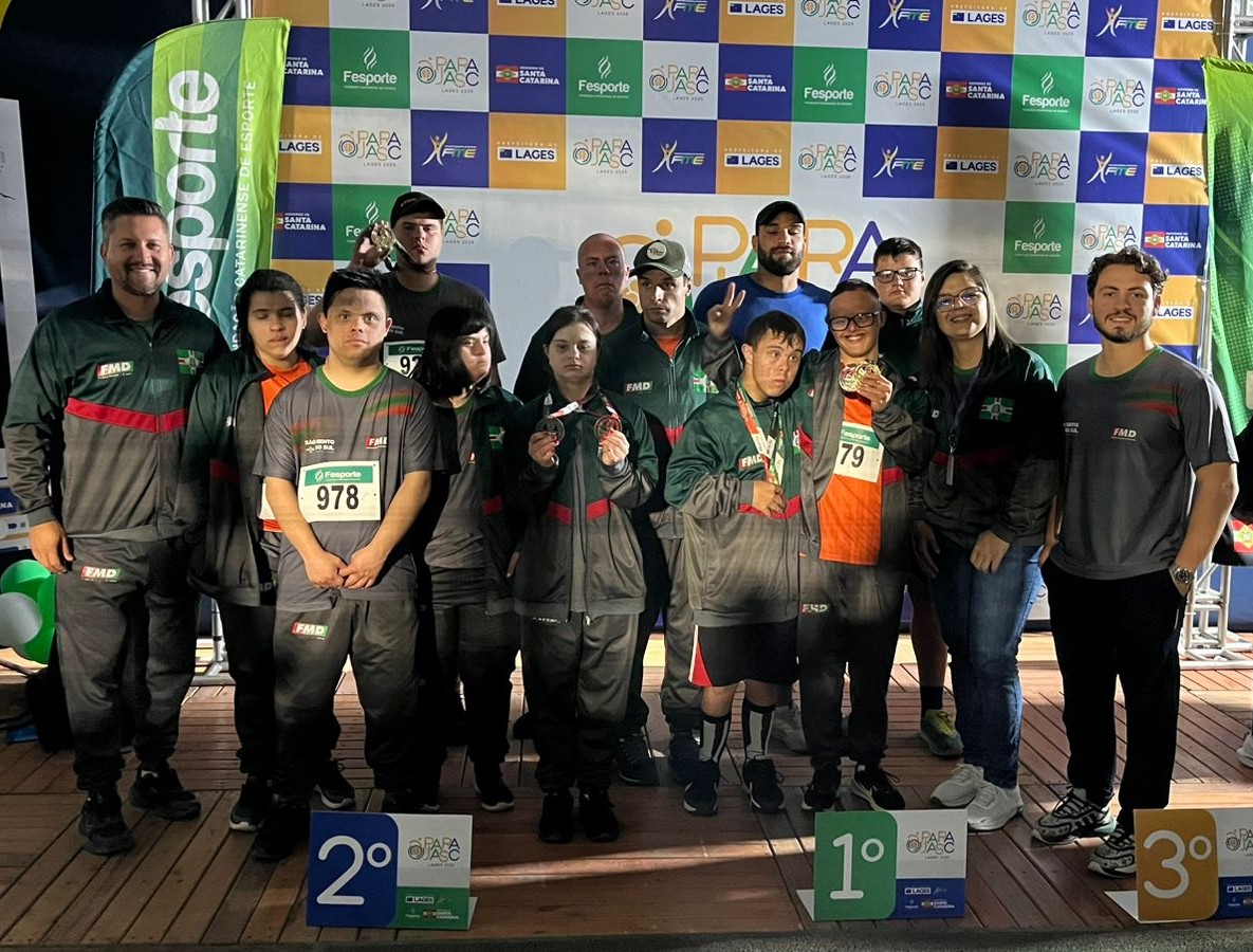 São Bento do Sul conquista 42 medalhas e 7 troféus no Parajasc 2025