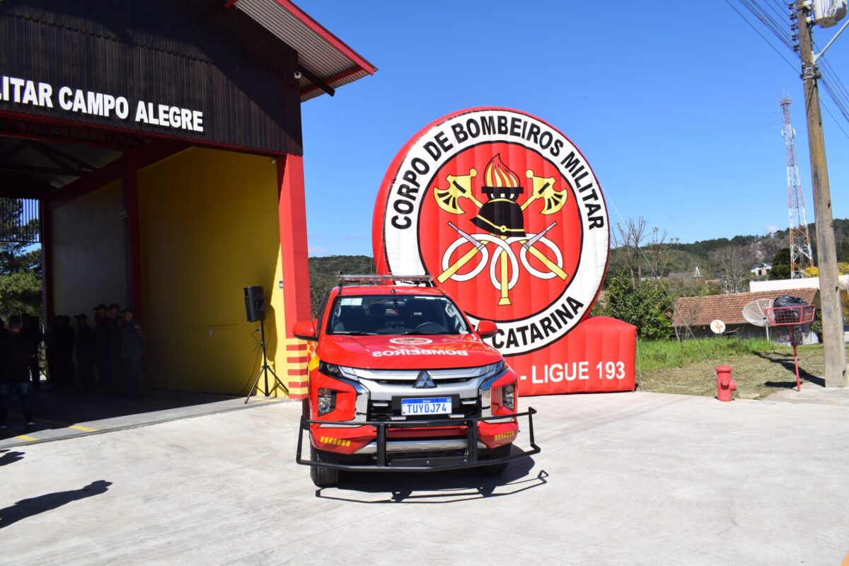 Campo Alegre Recebe Nova Viatura Para o Corpo de Bombeiros