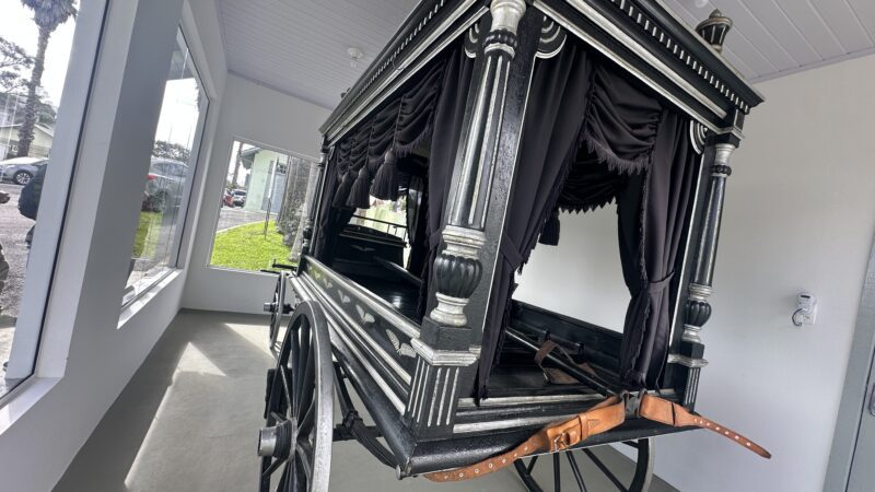 Carroça fúnebre é oficialmente tombada como patrimônio histórico de São Bento do Sul