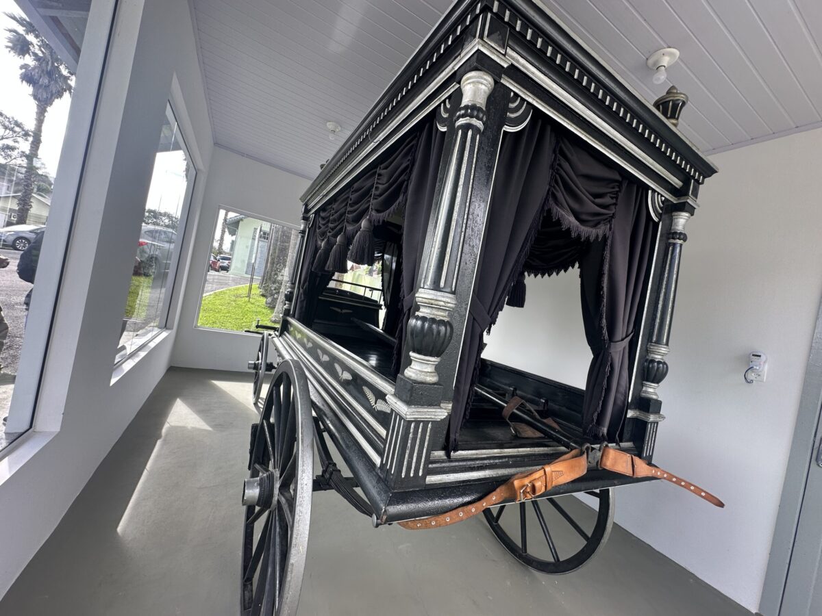 Carroça fúnebre é oficialmente tombada como patrimônio histórico de São Bento do Sul