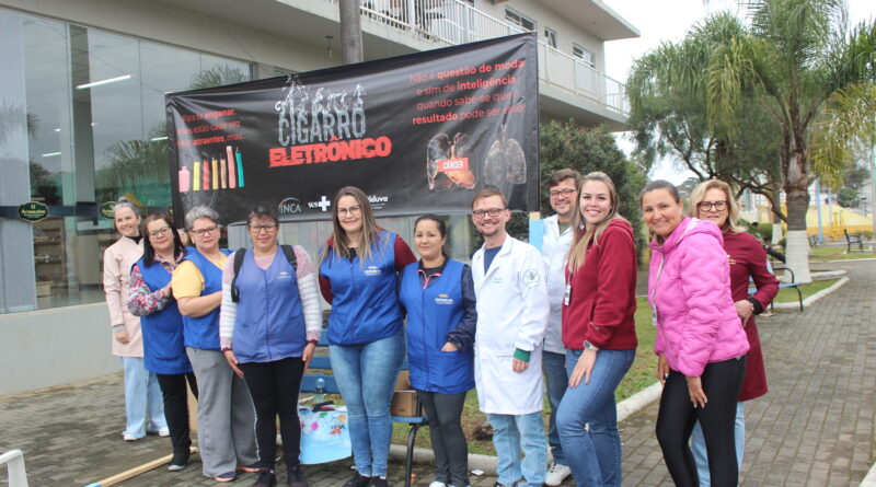 Papanduva promove pedágio educativo no Dia Nacional de Combate ao Fumo