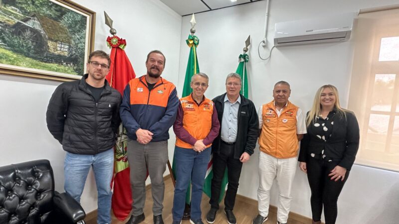 Prefeitura recebe secretário estadual da Defesa Civil e anuncia novos investimentos para São Bento do Sul