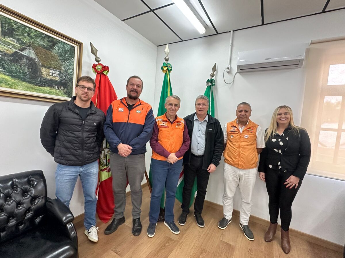 Prefeitura recebe secretário estadual da Defesa Civil e anuncia novos investimentos para São Bento do Sul