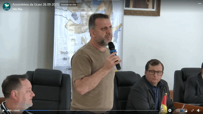 Governo do Estado detalha projeto de ligação entre Santa Terezinha e Planalto Norte em reunião da UCAVI