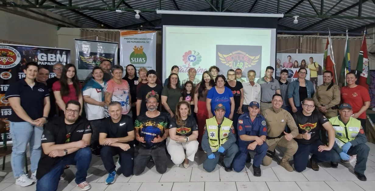 Projeto “Protetores do Lar” Impacta Jovens e Mobiliza Instituições em Papanduva