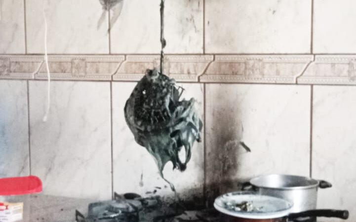 Incêndio em residência mobiliza Corpo de Bombeiros em Porto União