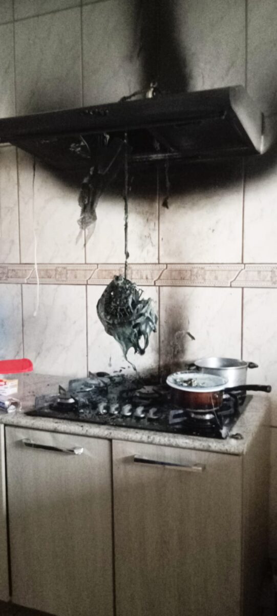 Incêndio em residência mobiliza Corpo de Bombeiros em Porto União