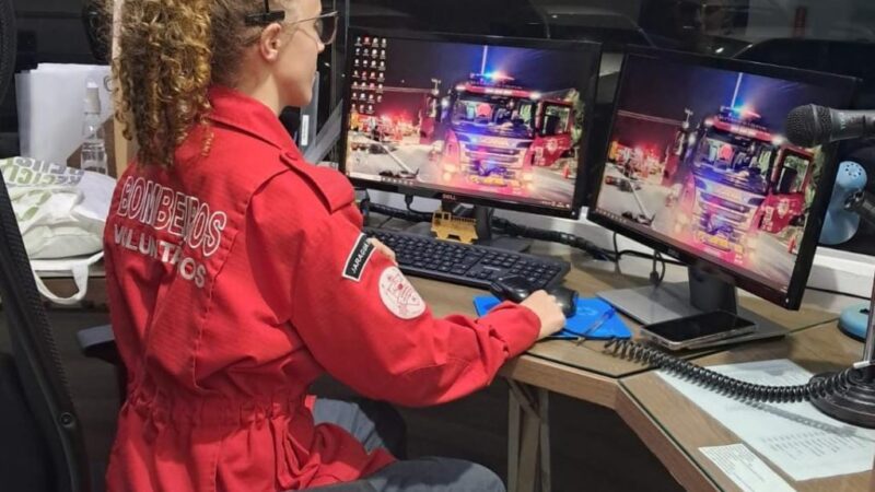 Por telefone, bombeira ajuda a salvar bebê engasgado em Jaraguá do Sul