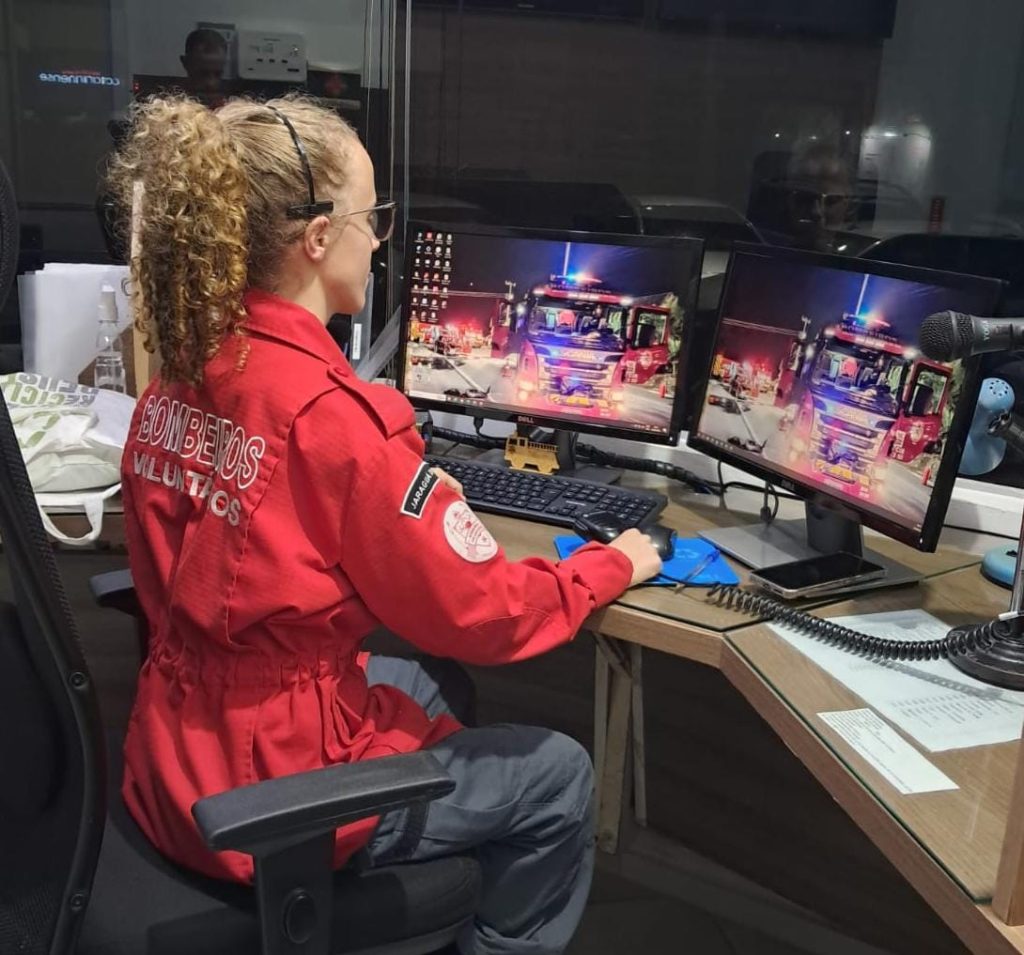 Por telefone, bombeira ajuda a salvar bebê engasgado em Jaraguá do Sul