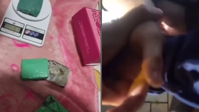 Com mais de 3 kg de maconha, homem é preso por tráfico em Jaraguá do Sul