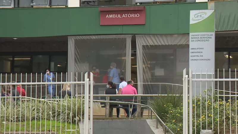 Hospital de Porto Alegre detecta surto de Covid-19; mais de 60 pacientes estão com o vírus