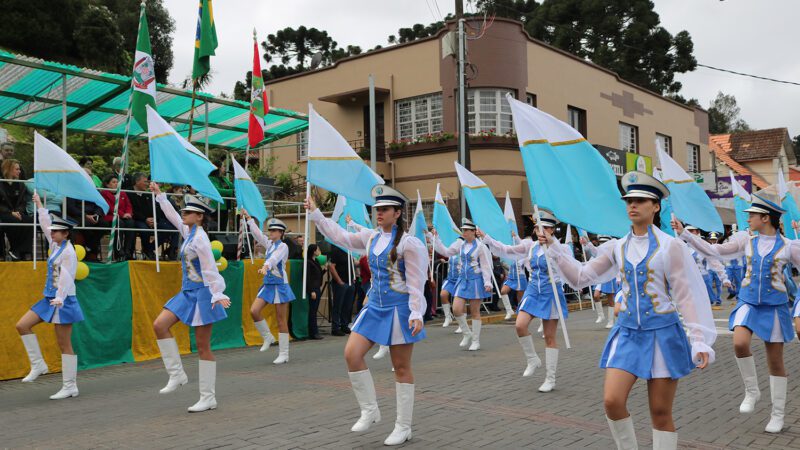 São Bento do Sul celebra os 203 anos da Independência com Desfile Cívico neste domingo