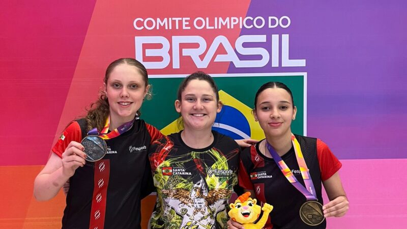 Atleta de São Bento do Sul conquista medalhas nos Jogos da Juventude em Brasília