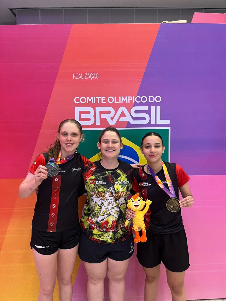 Atleta de São Bento do Sul conquista medalhas nos Jogos da Juventude em Brasília