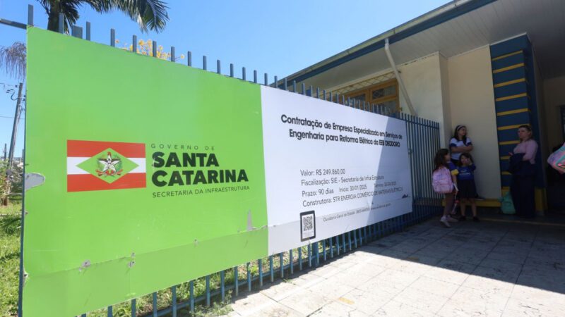 Governo de SC investirá R$ 24 milhões na infraestrutura das escolas estaduais de Concórdia e região