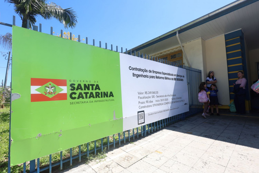 Governo de SC investirá R$ 24 milhões na infraestrutura das escolas estaduais de Concórdia e região