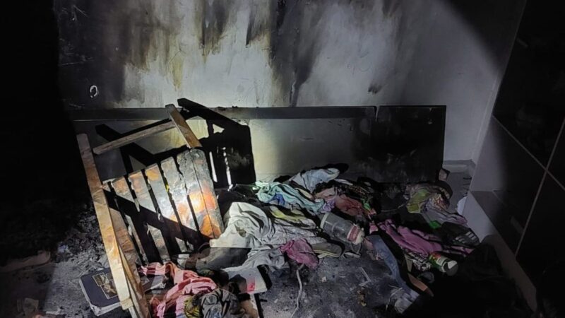 Vizinhos salvam crianças de incêndio em apartamento em Blumenau