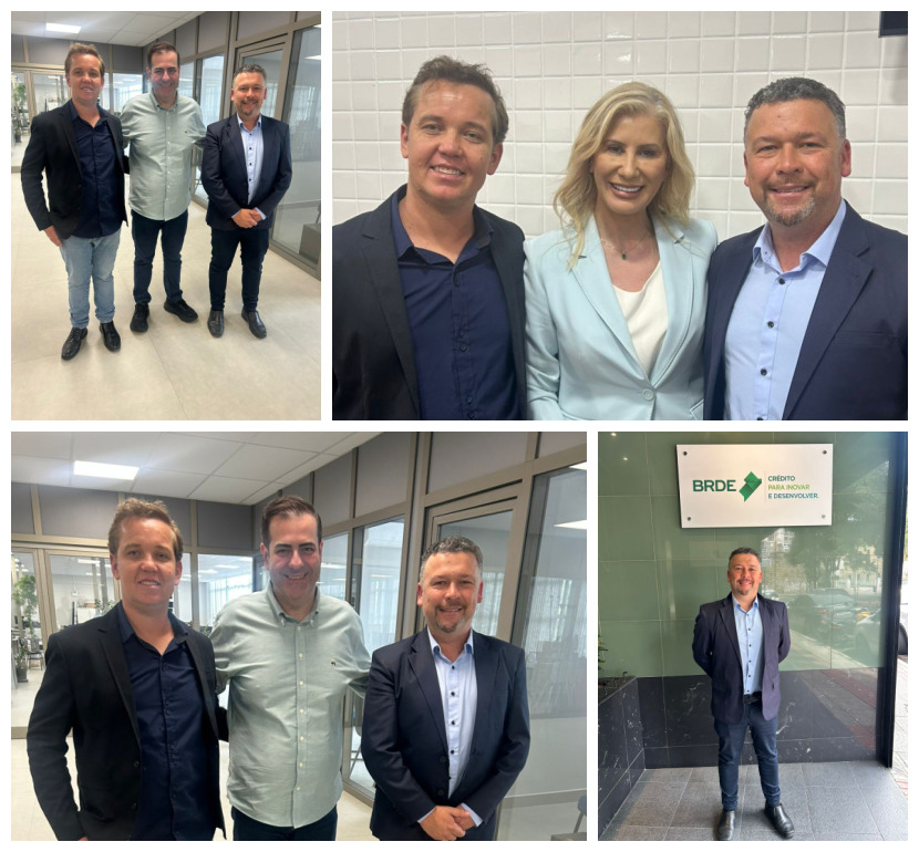 Vice-prefeito de Papanduva cumpre agenda em Florianópolis em busca de novos recursos e parcerias