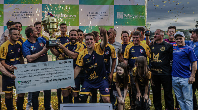 Grande final da Copa Rural Sicoob reúne emoção, torcida e integração em Papanduva