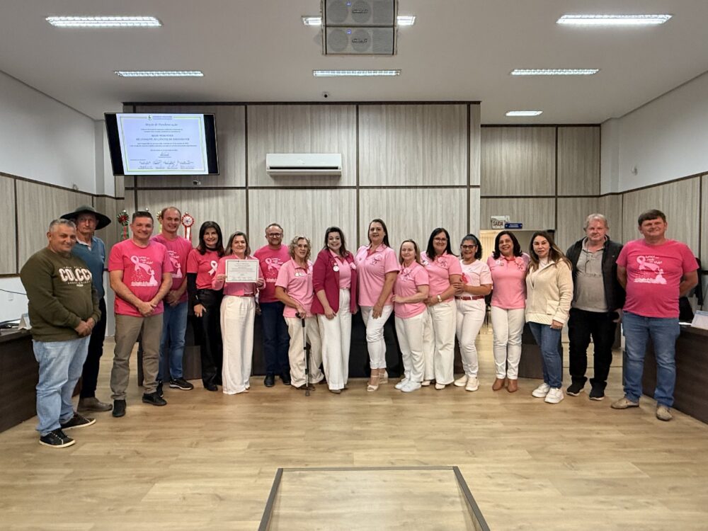 Câmara de Papanduva homenageia voluntárias da Rede Feminina e aprova ações voltadas à saúde e ao desenvolvimento