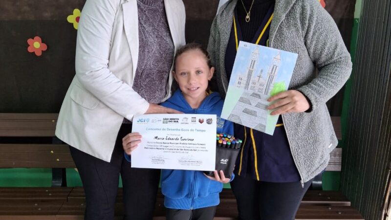 Alunos são premiados no Concurso de Desenho “Ecos do Tempo” promovido pela JCI