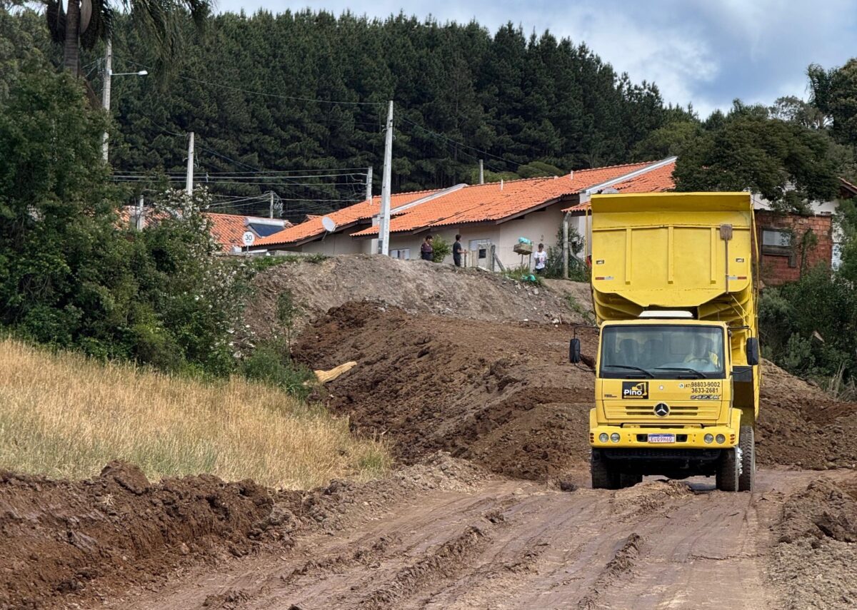 Novo acesso ao Residencial Santa Fé começa a sair do papel em São Bento do Sul