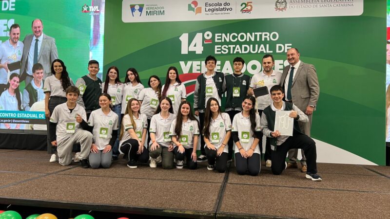 Câmara Mirim participa de Encontro Estadual promovido pela Alesc