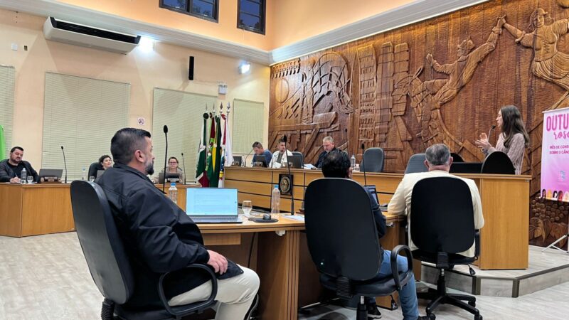 Curso de Gestantes é divulgado em sessão da Câmara