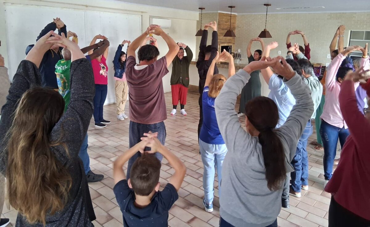 Encerramento animou a tarde desta quarta-feira (29) de pelo menos 50 pessoas que usam os Cras da cidade 