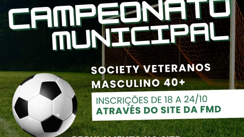 FMD abre inscrições para mais quatro competições esportivas em São Bento do Sul