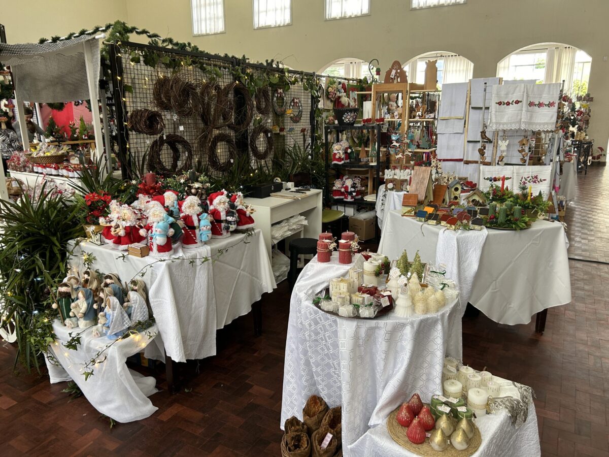 Feira de Natal abre programação natalina em São Bento do Sul