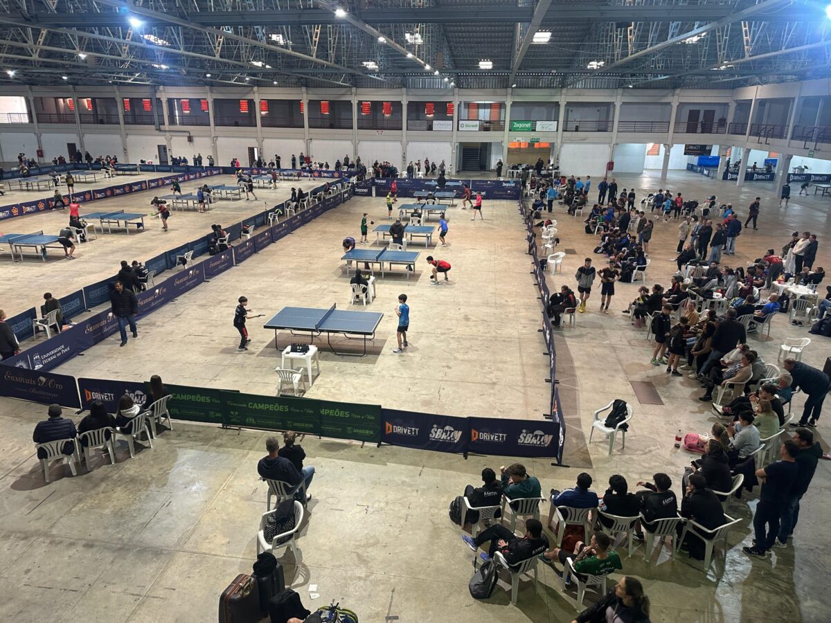 São Bento do Sul recebe a 5ª etapa da Liga Litorânea de Tênis de Mesa neste sábado