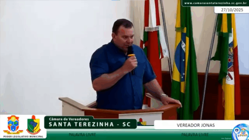 Jonas Wojciechowski destaca conquistas e agradece apoio de deputados em benefício de Santa Terezinha