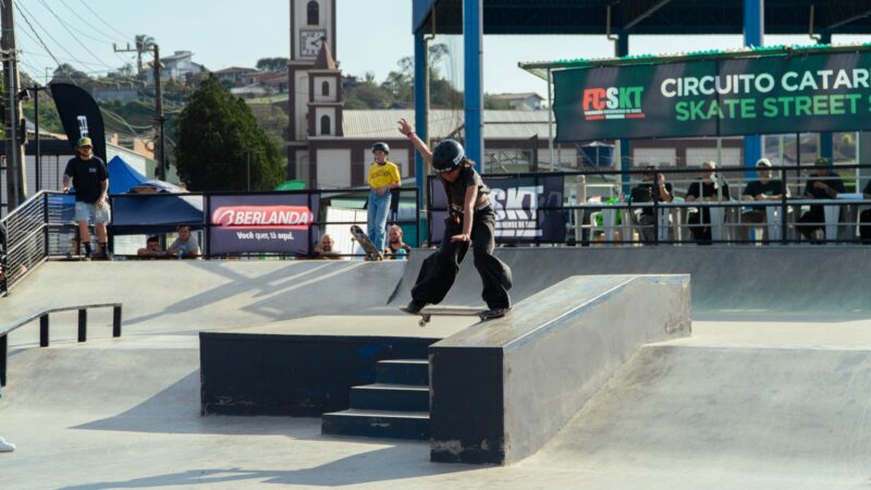 São Bento do Sul recebe a final do Circuito Catarinense de Skate Street Sub-16