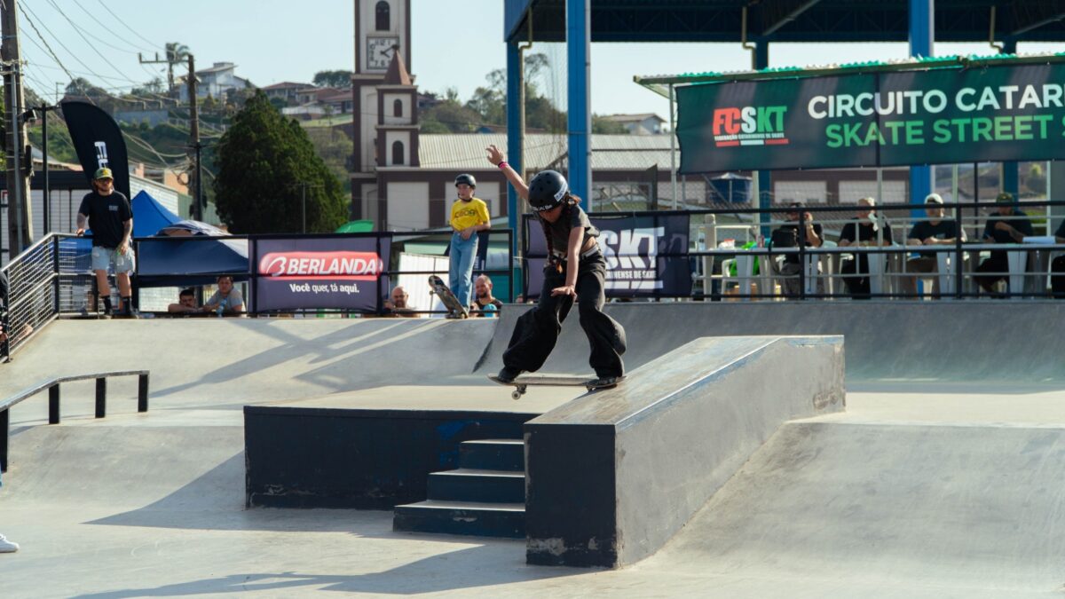 São Bento do Sul recebe a final do Circuito Catarinense de Skate Street Sub-16