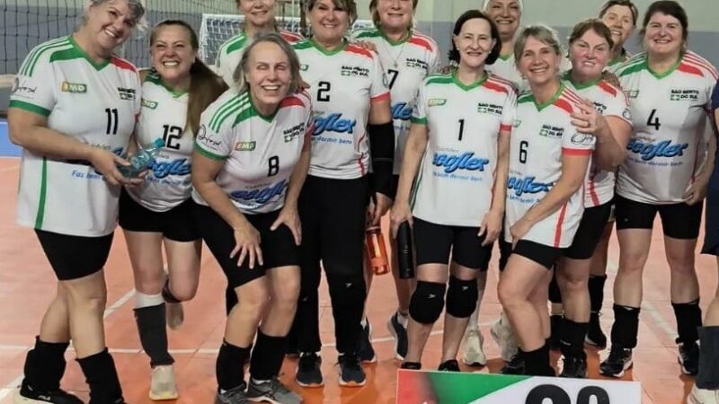 Vôlei 60+ de São Bento brilha e conquista o tricampeonato invicto da Copa Ralf Egerland