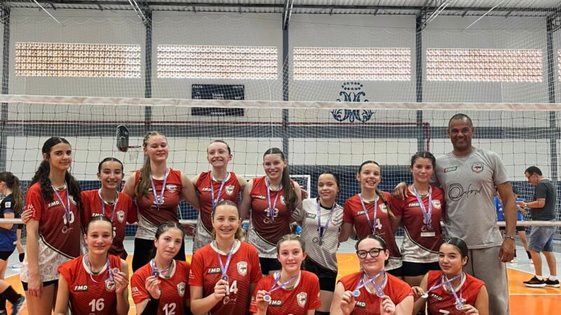 Voleibol Feminino da FMD brilha com cinco vitórias no fim de semana