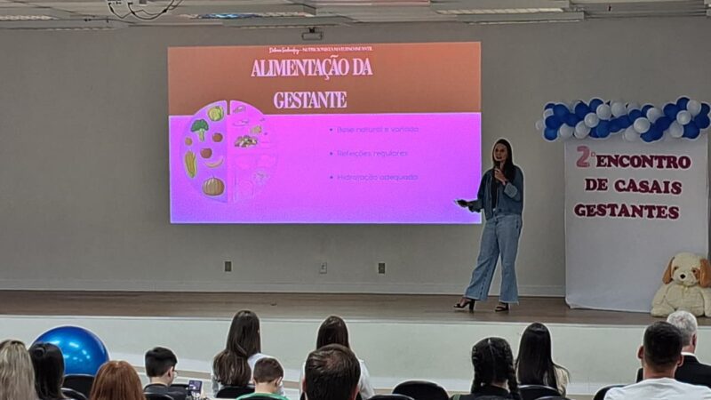 Segundo dia do Curso de Gestantes aborda nutrição, fisioterapia pélvica e parto humanizado