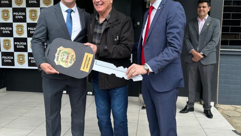 Delegacia Regional inaugura Sala Lilás e recebe melhorias com apoio da Prefeitura de São Bento do Sul