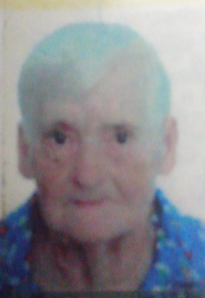 NOTA DE FALECIMENTO da Sra. MARIA VIEIRA